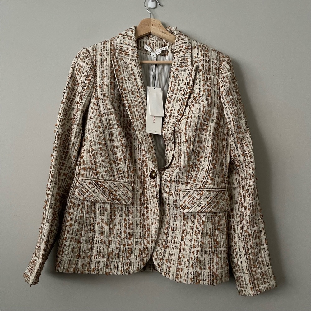 Veronica Beard Cutaway Dickey Jacket Size 8 NWT